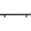 Elements, Naples, 6 5/16" (160mm), 8 11/16" Total Length Bar Pull, Matte Black - alternate view 2