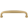 Top Knobs, Dakota, Charlotte, 4" (102mm) Straight Pull, Honey Bronze