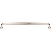 Top Knobs, Dakota, Charlotte, 12" (305mm) Straight Pull, Brushed Satin Nickel