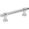 Top Knobs, Dakota, Bit, 3 3/4" (96mm) Bar Pull, Polished Chrome - alt view