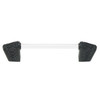 Edgar Berebi, Urban Metro, Rivoli II, 4" Straight Pull, Clear with Matte Black - Alt image