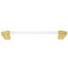 Edgar Berebi, Urban Metro, Rivoli II, 12" (305mm) Straight Appliance Pull, Satin Gold - Alt image