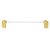 Edgar Berebi, Urban Metro, Via Veneto II, 8" Straight Appliance Pull, Satin Gold