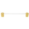 Edgar Berebi, Urban Metro, Via Veneto II, 8" Straight Appliance Pull, Satin Gold - Alt image