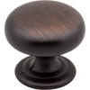 Elements, Florence, 1 1/4" Knob, Brushed Oil Rubbed Bronze