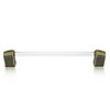 Edgar Berebi, Urban Metro, Oxford II, 12" (305mm) Straight Appliance Pull, Burnish Brass - Alt image