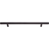 Elements, Naples, 7 9/16" (192mm), 10 11/16" Total Length Bar Pull, Matte Black - alternate view 2