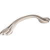Elements, Gatsby, 3" Curved Pull, Satin Nickel