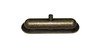 Buck Snort Lodge, Traditional and Modern, Oval Recessed Rope Edge Pull Knob, Oil Rubbed Bronze - alt view 2