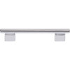 Atlas Homewares, Holloway, 5 1/16" (128mm) Bar Pull, Polished Chrome