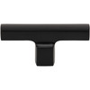 Atlas Homewares, Reeves, 2 3/4" Pull Knob, Matte Black