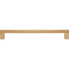 Atlas Homewares, Reeves, 8 13/16" (224mm) Straight Pull, Warm Brass