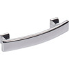 Elements, Hadly, 3" Curved Bar Pull, Polished Chrome - alternate view 3