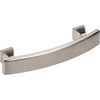 Elements, Hadly, 3" Curved Bar Pull, Satin Nickel - alternate view 3