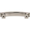 Elements, Hadly, 3" Curved Bar Pull, Satin Nickel - alternate view 4