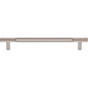 Top Knobs, Garrison, Prestwick, 7 9/16" (192mm) Bar Pull, Brushed Satin Nickel