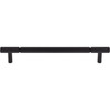 Top Knobs, Garrison, Prestwick, 7 9/16" (192mm) Bar Pull, Flat Black