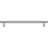 Top Knobs, Garrison, Prestwick, 8 13/16" (224mm) Bar Pull, Brushed Satin Nickel