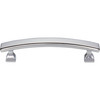 Elements, Hadly, 3 3/4" (96mm) Curved Bar Pull, Polished Chrome - alternate view 1