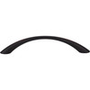 Elements, Verona, 5 1/16" (128mm) Curved Pull, Black - alternate view