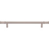 Top Knobs, Garrison, Burnham, 7 9/16" (192mm) Bar Pull, Brushed Satin Nickel