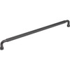 Top Knobs, Garrison, Garrison, 12" (305mm) Straight Pull, Ash Gray - alt image