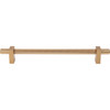 Jeffrey Alexander, Larkin 3, 12" (305mm) Bar Appliance Pull with Knurled Center, Satin Bronze - alt image 1