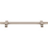 Jeffrey Alexander, Larkin 4, 6 5/16" (160mm) Bar Pull with Knurled Ends, Satin Nickel - alt image 3