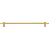 Jeffrey Alexander, Larkin 4, 12" (305mm) Bar Pull with Knurled Ends, Brushed Gold - alt image 4