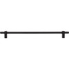 Jeffrey Alexander, Larkin 4, 12" (305mm) Bar Pull with Knurled Ends, Matte Black - alt image 4