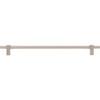 Jeffrey Alexander, Larkin 4, 12" (305mm) Bar Pull with Knurled Ends, Satin Nickel - alt image 4