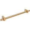 Jeffrey Alexander, Larkin 4, 18" Bar Appliance Pull with Knurled Ends, Satin Bronze - alt image 2