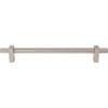 Jeffrey Alexander, Larkin 4, 18" Bar Appliance Pull with Knurled Ends, Satin Nickel - alt image 1