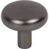 Jeffrey Alexander, Loxley, 1 1/4" Round Knob, Brushed Pewter