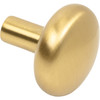 Jeffrey Alexander, Loxley, 1 1/4" Round Knob, Brushed Gold - alt image 1