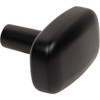 Jeffrey Alexander, Loxley, 1 1/2" Rectangle Knob, Matte Black - alt image 2