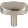 Jeffrey Alexander, Loxley, 1 1/2" Rectangle Knob, Satin Nickel - alt image 1