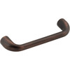 Jeffrey Alexander, Loxley, 3 3/4" (96mm) Curved Pull, Brushed Oil Rubbed Bronze - alt image 2