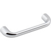 Jeffrey Alexander, Loxley, 3 3/4" (96mm) Curved Pull, Polished Chrome - alt image 2