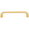Jeffrey Alexander, Loxley, 5 1/16" (128mm) Curved Pull, Brushed Gold - alt image 1