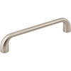 Jeffrey Alexander, Loxley, 5 1/16" (128mm) Curved Pull, Satin Nickel