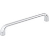 Jeffrey Alexander, Loxley, 6 5/16" (160mm) Curved Pull, Polished Chrome
