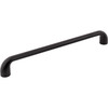 Jeffrey Alexander, Loxley, 12" (305mm) Curved Appliance Pull, Matte Black