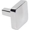 Jeffrey Alexander, Whitlock, 1 1/4" Square Knob, Polished Chrome - alt image 2