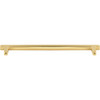 Jeffrey Alexander, Whitlock, 7 9/16" (192mm) Bar Pull, Brushed Gold - alt image 3