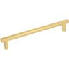 Jeffrey Alexander, Whitlock, 7 9/16" (192mm) Bar Pull, Brushed Gold