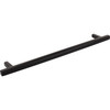 Jeffrey Alexander, Whitlock, 12" (305mm) Bar Appliance Pull, Matte Black - alt image 2