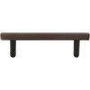 Elements, William, 3" (76mm) Bar Pull, Brushed Oil Rubbed Bronze - alt image 1