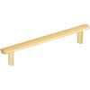 Elements, William, 5 1/16" (128mm) Bar Pull, Brushed Gold