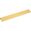 Elements, Edgefield, 12" Length, 3 17/32" Center Edge Pull, Aluminum Brushed Gold